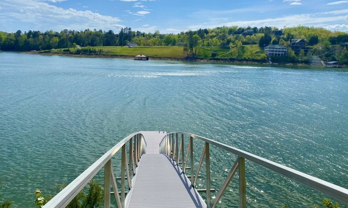 Sevierville Cabin | Douglas Lake Retreat w/80' Ramp to Fishing Dock, Grill, Hot Tub, Foosball, WIFI & Free Tickets!