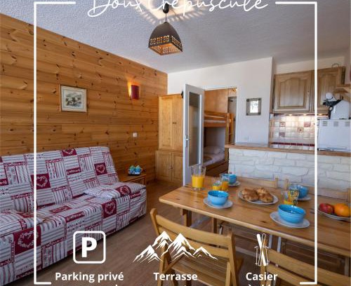 Le Sauze Apartment | Doux Crépuscule - Au bord des pistes - Parking
