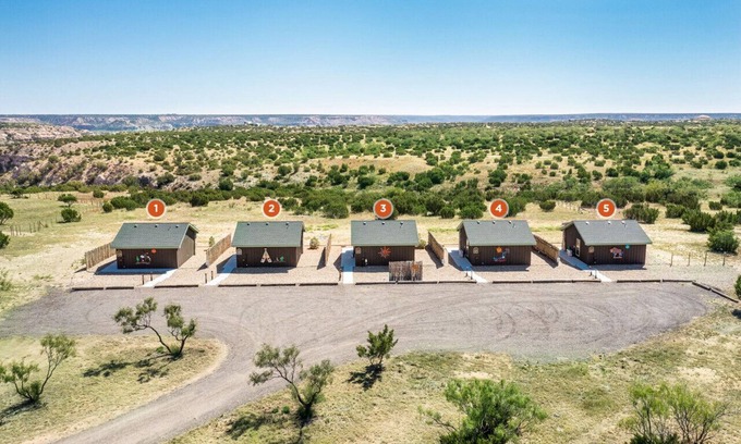 Canyon Cabin | Doves Rest Cabins - Phantom Cabin on the North Rim of Palo Duro Canyon