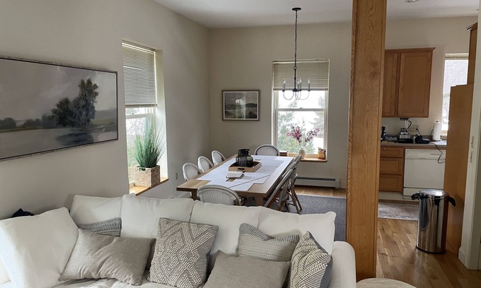 Blue Hill Condo | Downtown condo, three bedrooms, water view