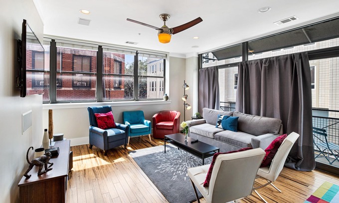 Historic District - North Condo | Downtown Condo w/Balcony, Prime Location by Lucky Savannah