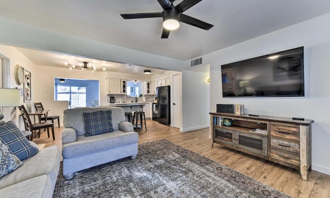 Gilbert Homes House | Downtown Gilbert Home with Fenced Yard and Fire Pit!
