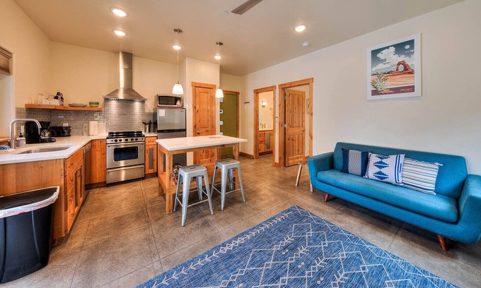 Moab Condo | Downtown Moab Walk to Shops * Casa Moab Casita #3 * Outdoor Sauna * 5 Casitas