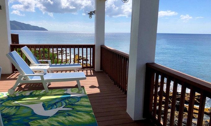 Estate La Vallee House | Dramatic Oceanfront House-Cane Bay Sanctuary-2025 AUG-SEPT SPECIAL!