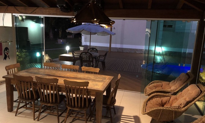 Garopaba House | Dream house with pool and sand court