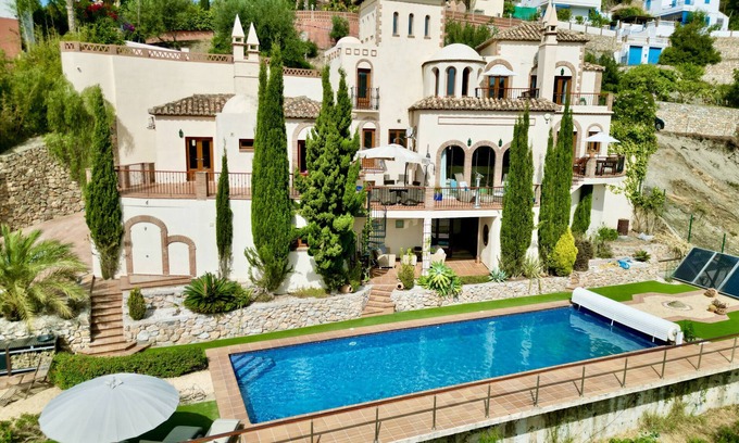 Almunecar Villa | Dream Stay! Heated Pool, 15 Guests, Near Beach