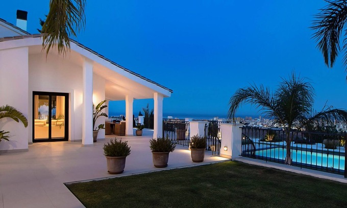 Mijas Villa | Dream villa with pool and 180° sea view