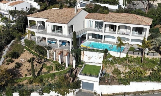 Sainte-Maxime Villa | Dream villa Primerose, breathtaking sea view, airco, heated pool, sea 300m.