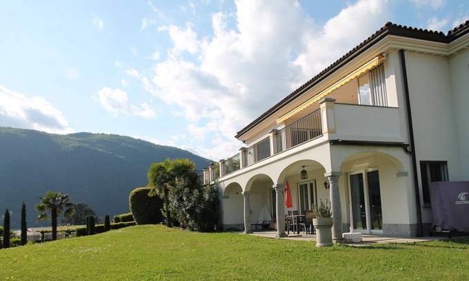 Morcote House | Dream villa with pool on Lake Lugano in Morcote
