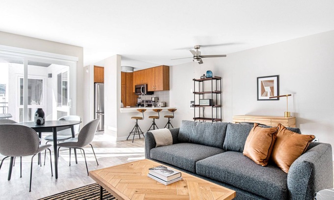 South Redondo Apartment | Dreamy Redondo Beach 1BR w/Pool, Gym, steps to Beach, by Blueground