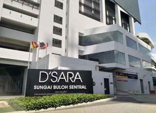 Sungai Buloh Apartment | Dsara Residence Sungai Buloh (Netflix, WiFi) near MRT Kg Selamat