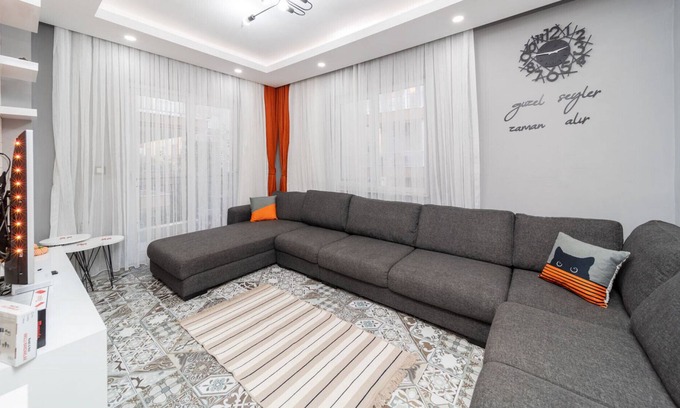 Kepez Apartment | Dublex Flat with Lovely Balcony in Kepez