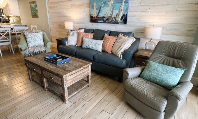 Gulf Lagoon Beach Condo | Dunes of Panama! Free Beach Service! Gulf Front 2 Bedroom !