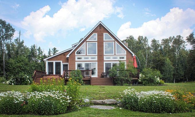 Rangeley House | Dunn - Gingerbread House on Mooselookmeguntic Lake