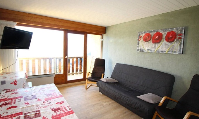 Auris Apartment | Duplex 2-bed cabin at the foot of the slopes with balconies - Auris en Oisans