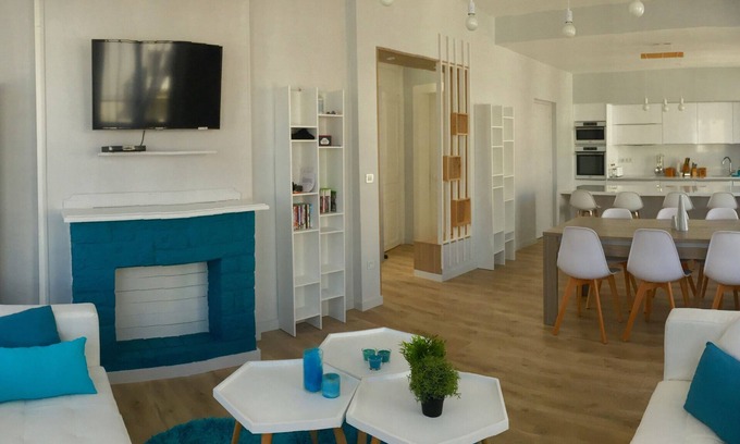 Berck-sur-Mer Apartment | duplex 4 bedrooms fully renovated with wifi in the heart of the resort
