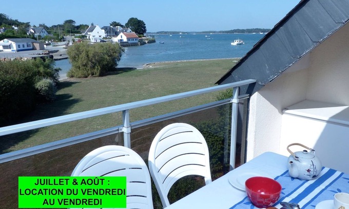 Locmariaquer Apartment | Duplex 4 p with direct access to the beach