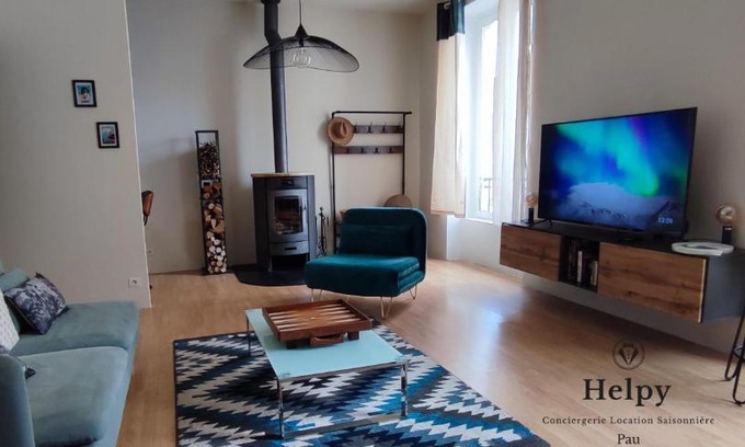 Le Hameau Apartment | Duplex-4 pers-Clim-Stat gratuit-5mn Centre ville