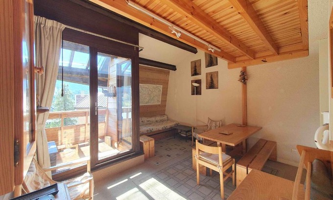Les Claux Apartment | Duplex 6 personnes, VARS LES CLAUX, Skis aux pieds