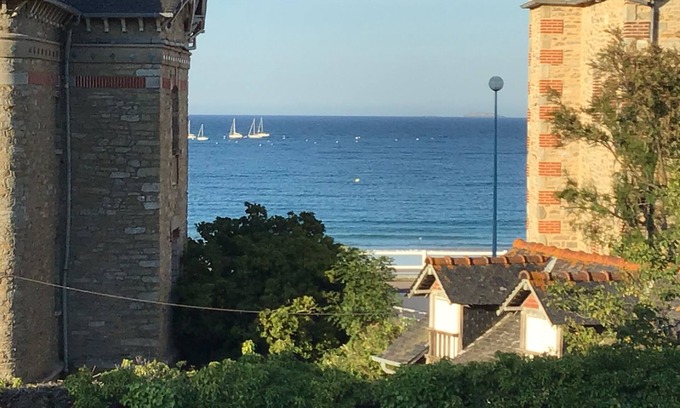Saint-Cast-le-Guildo Apartment | Duplex apartment with sea view