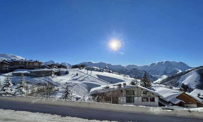 Jeux Apartment | Duplex apartment in the heart of the resort at l'alpe d'huez