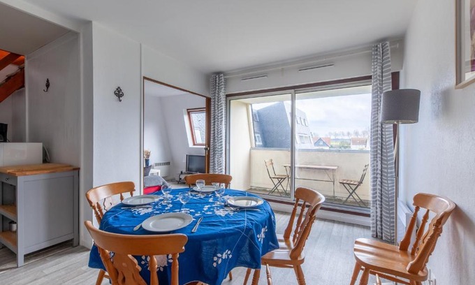 Bernieres-sur-Mer Apartment | Duplex Croisette - Duplex à Bernières-sur-Mer