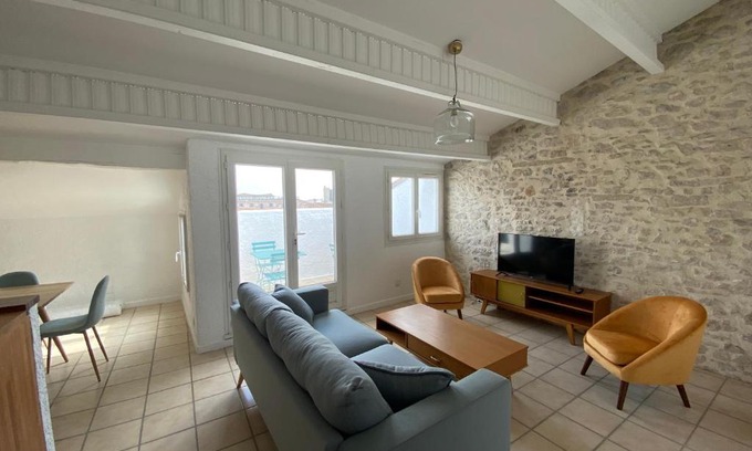 Quartier Administrations Apartment | Duplex de charme avec terrasses