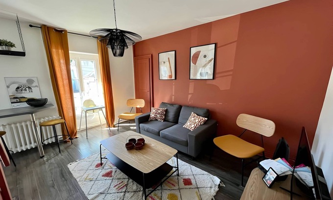 Republique Apartment | Duplex in Le Mans near Place d'Alger