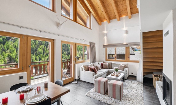 Grimentz Ski Chalet | Duplex Piste Rouge by Mrs Miggins