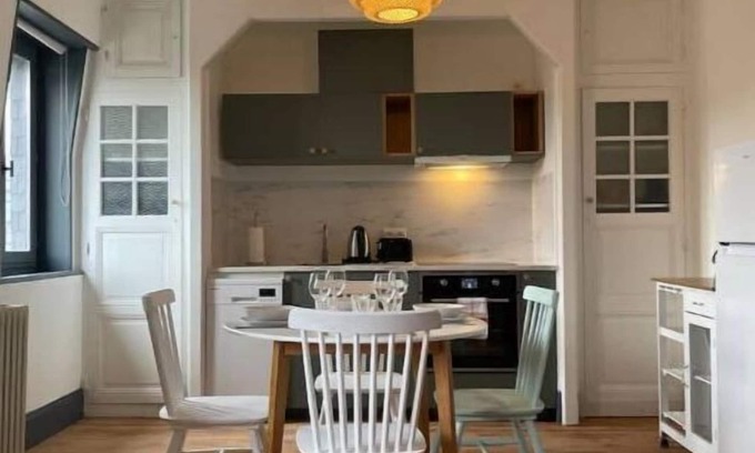 Mers-les-Bains Apartment | Duplex Rénové, 2 Chambres, Quartier Plage