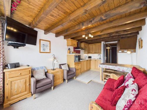 La Rosiere Apartment | Duplex rénové avec balcon et parking, à 100m des pistes - FR-1-398-529