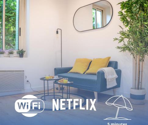 La Californie Apartment | Duplex Saveria - Terrace - Netflix - Beach