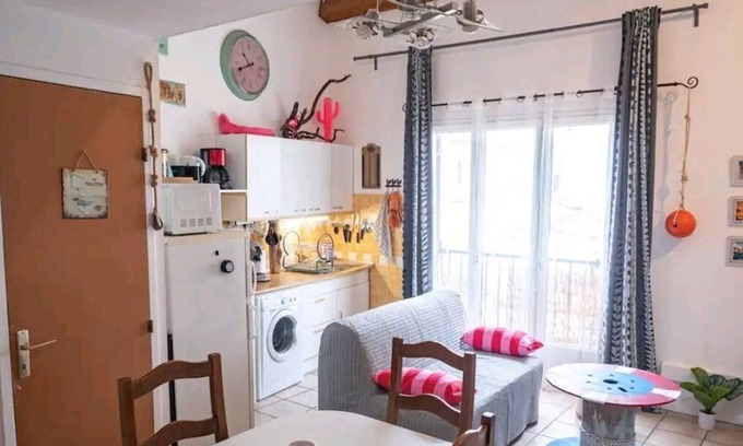 La Capte Apartment | Duplex studio HYÈRES LA CAPTE 4 people 200m from the sea