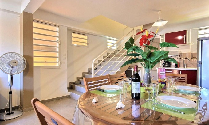 Grand Riviere Apartment | Duplex Vanille Bleue
