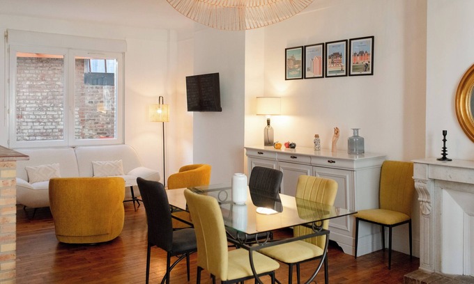Mers-les-Bains Apartment | Duplex Villa Sarrazine - with private patio