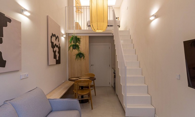 Ciutat Jardi Apartment | Durán B - Loft refugio