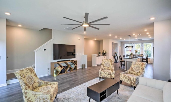 Durham House | Durham Vacation Rental with Community Pools!