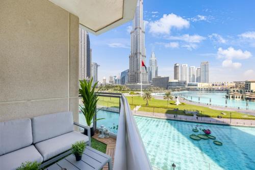 Downtown Dubai Apartment | Durrani Homes - The Luxe 3br with Burj Khalifa and Fountain View - third room without partition