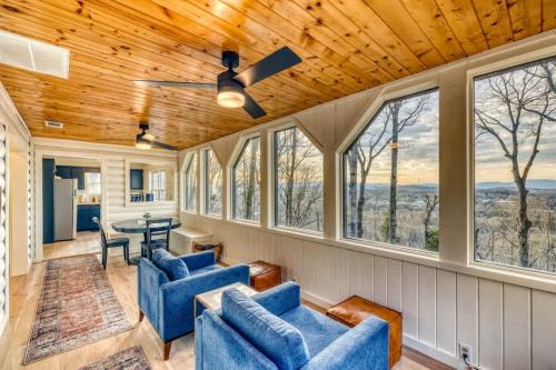 Blue Ridge House | Eagles Haven - Two Cabins with Massive Deck & Views