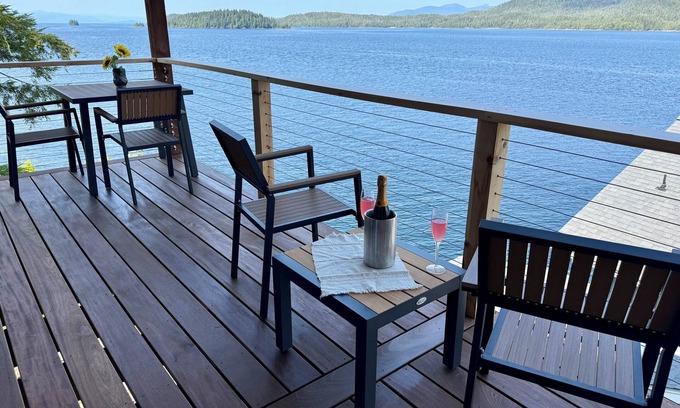 Ketchikan Apartment | Eagles Perch with Nordic Spa