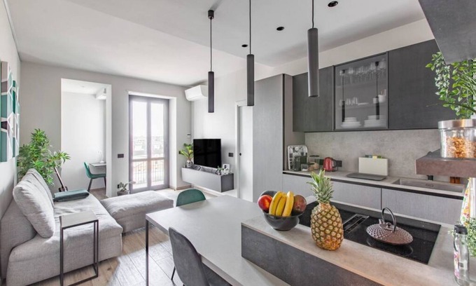 Porta Genova Apartment | Easylife - Chic and modern one-bedroom apartment with balcony on the Naviglio Gr