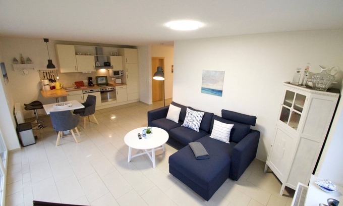 Norddeich Apartment | Ebbe - vacation paradise on 64 m² for up to two people.