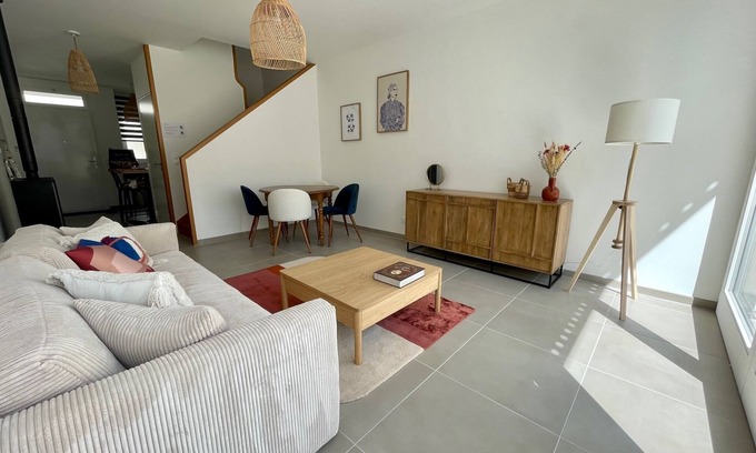 Bastide House | Echoppe bordelaise, 15mn from the center in a quiet and pedestrian environment!