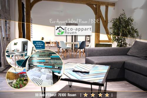 Quartier Saint-Clement - Jardin des Plantes Apartment | Eco-Appart'hôtel Rouen - BDE