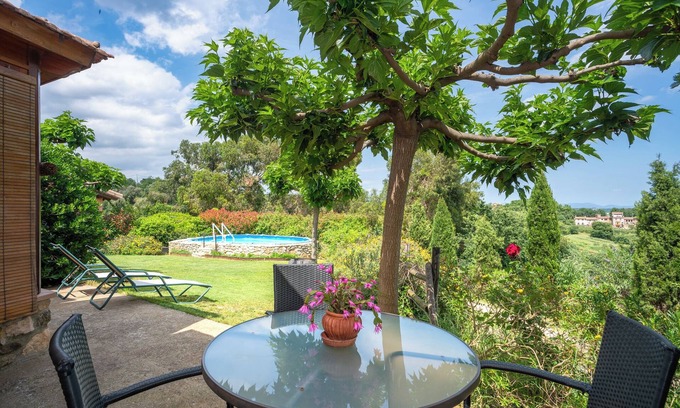 Llado Cottage | Eco country house near Costa Brava. Garden, pool and views