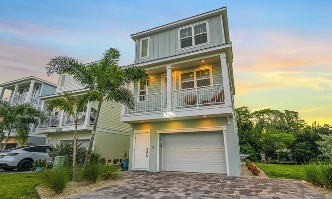 Cortez House | Eco-Friendly Canal Home with Dock, Near Anna Maria Island