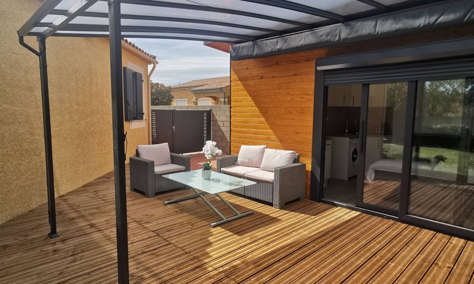 Aubord Ski Chalet | ECO mini CHALET 2pers sans vis a vis