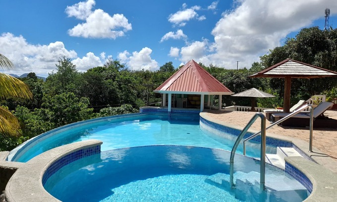 Anse La Raye Apartment | Eden Crest Villa-Ocean and Mountain Views