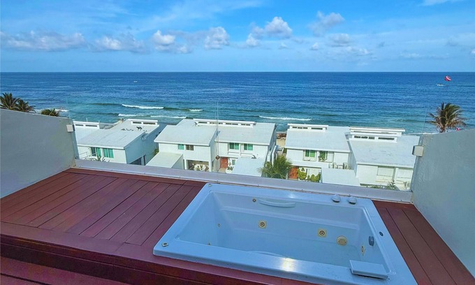 Cancun Apartment | Eden Turquoise Pent-House mystical place overlooking the sea in Cancun.