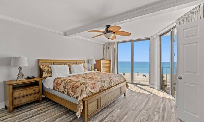 Panama City Beach Condo | Edgewater Gulf Front 1BR 2BA in Tower 2, 3rd Floor.